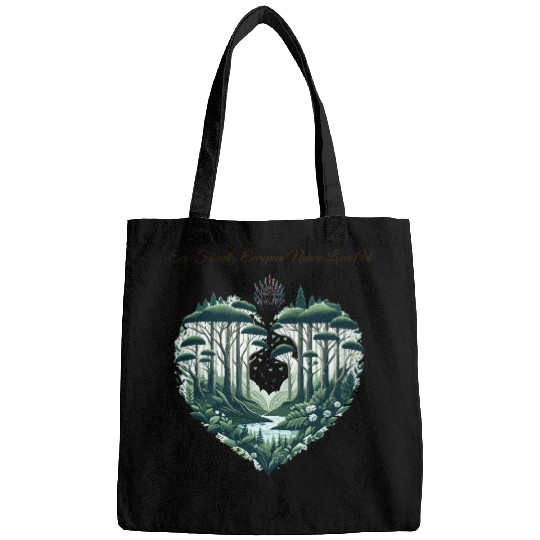 Evergreen Nature Lover Art Bags