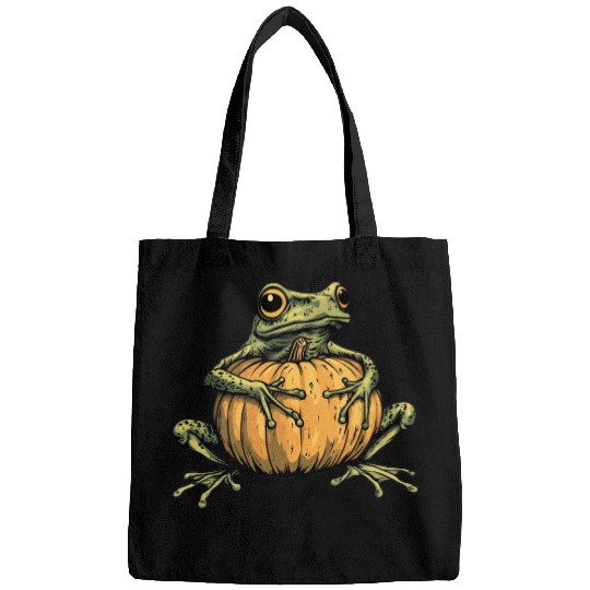 Pumpkin Frog Frog Pumpkin Bags