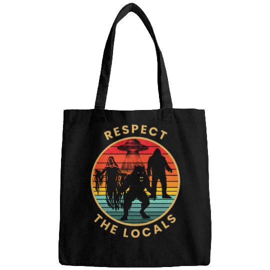 Respect the locals Bags
