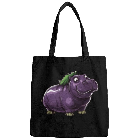 Hip Eggplant Bags