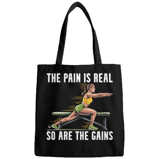 Bulgarian Squat Exercise Fitness Workout Gym Bags