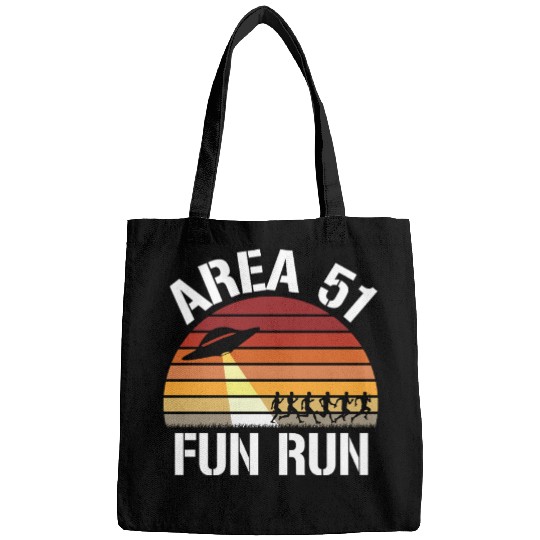 Area 51 Fun Run I Aliens UFO Roswell Alien Bags