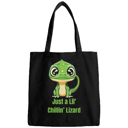 Just a Lil' Chillin’ Lizard Bags