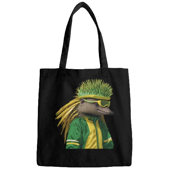 Green and Gold Echidna 2 Bags