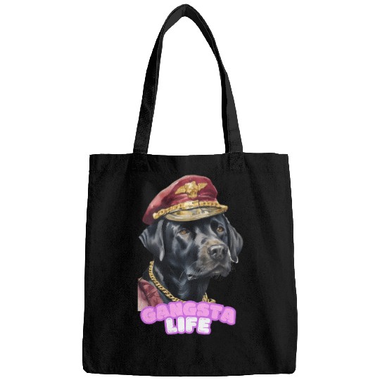 Gangsta Life Back Labrador 2 Bags