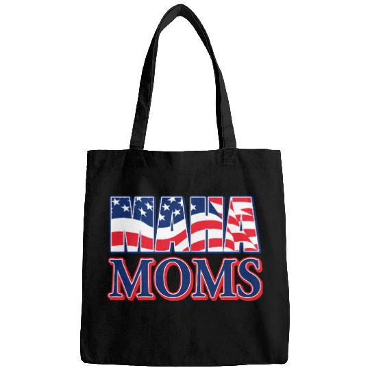 Patriotic American Mom Pride Design Bags