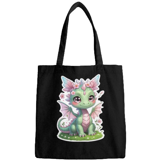 cute dragon (spring) Bags