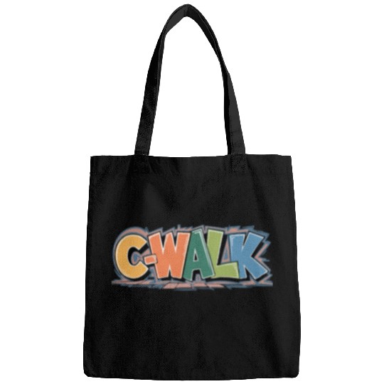 C-Walk Graffiti style typography Bags