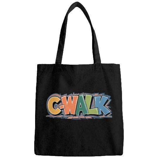 C-Walk Graffiti style typography Bags