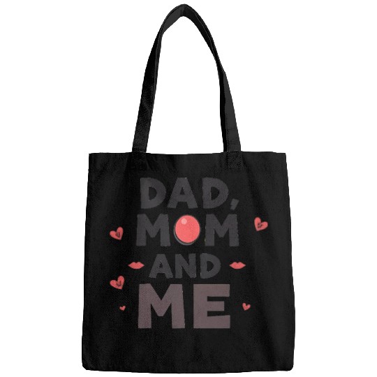 Dad, Mom, and Me: Family Love Bags