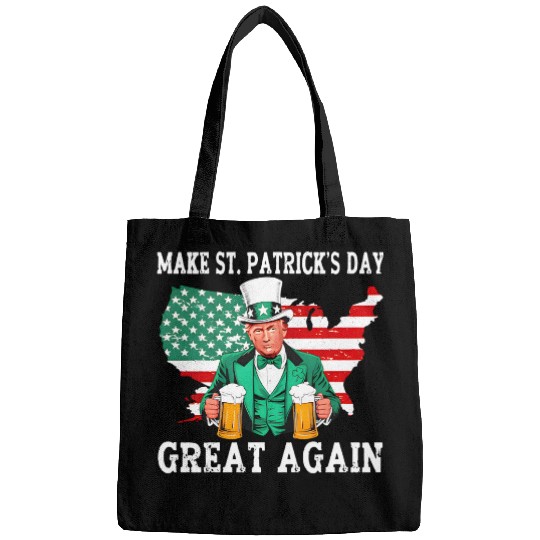 Trump Make St. Patrick’s Day Great Again Bags