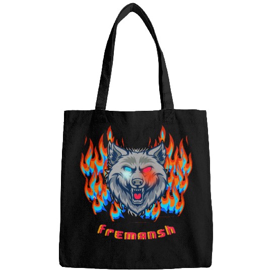 Fierce wolf Bags