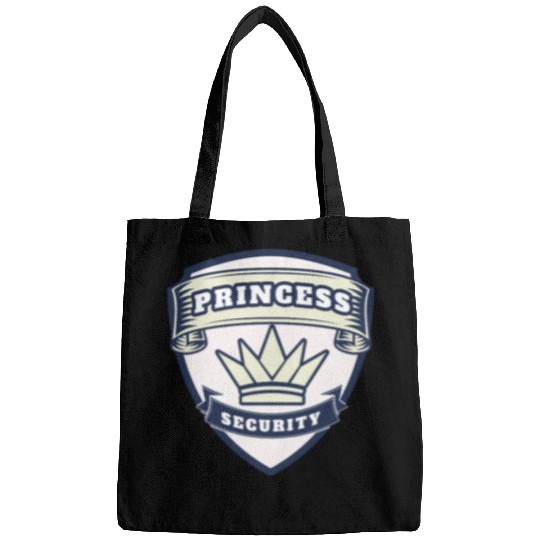 princess security birthday Bags