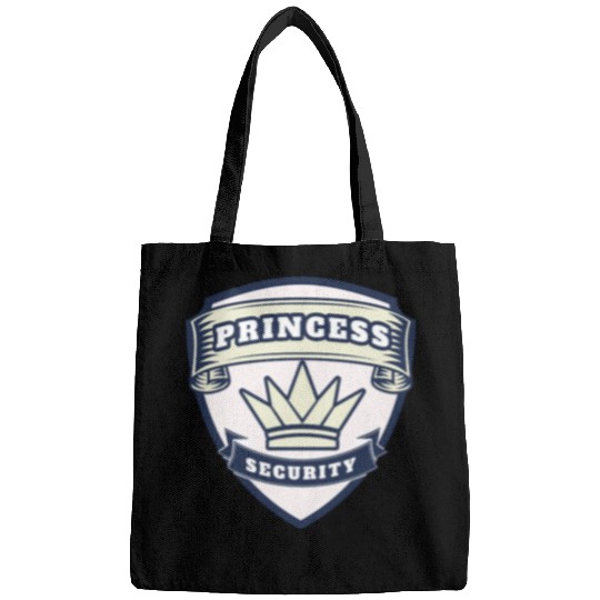 princess security birthday Bags