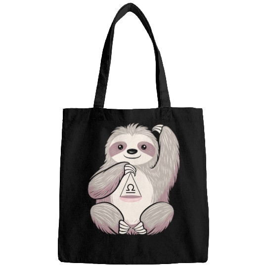 Libra Zodiac Sloth Balancing Symbol Charm Bags