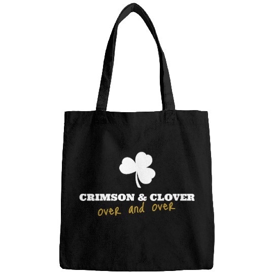 Crimson and Clover Over and Over Bags