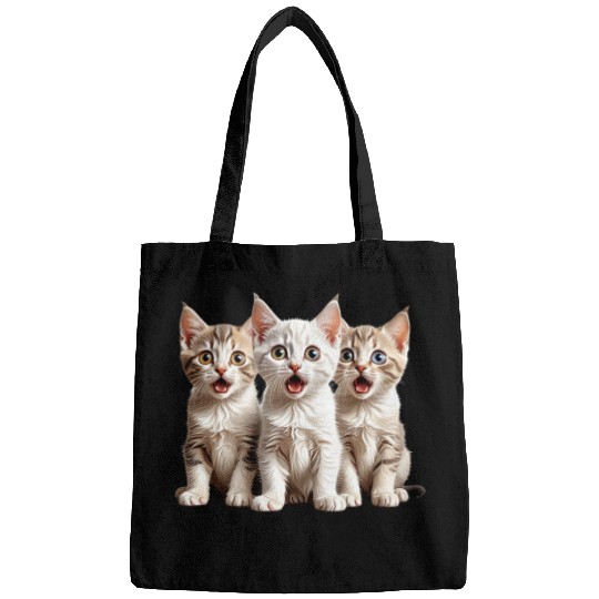Surprised Kittens Bags