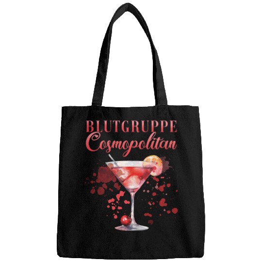 Cocktail Bartender Blutgruppe Cosmopolitan Bags