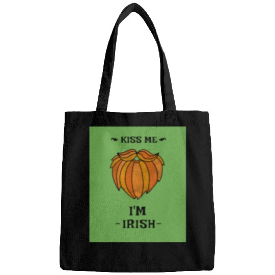 Kiss Me Im Irish Bags