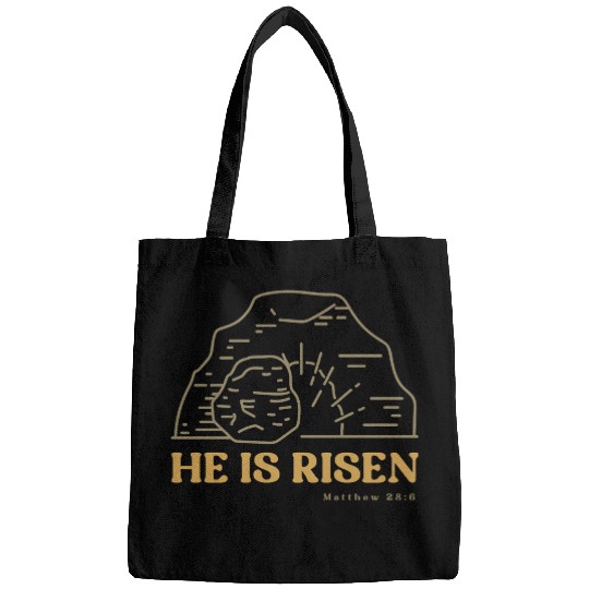 He Is Risen Bags