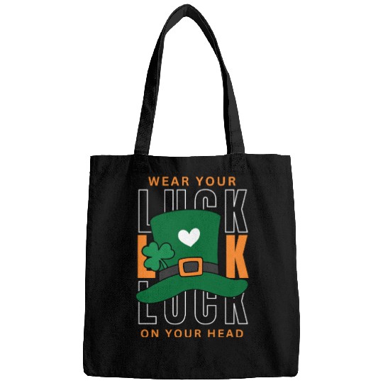 Wear your luck on your had | st patricks day Bags