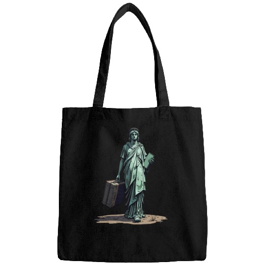 Funny Statue of Liberty USA America Sarcasm Bags