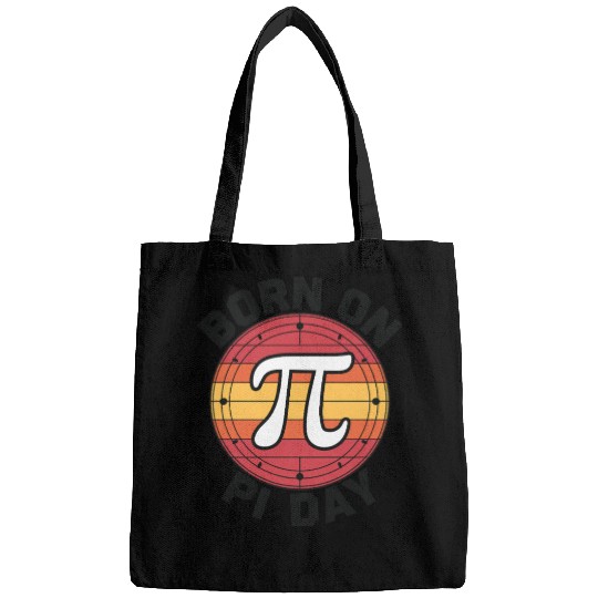 Born on Pi Day Celebration for Math Enthusiasts Bags