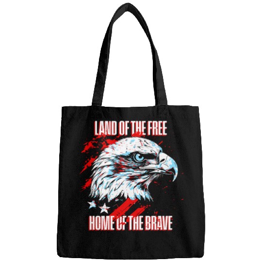 Land of the Free - Home of the Brave American Bags