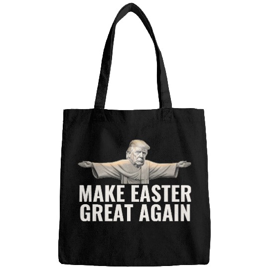 Make Easter Great Again Funny Trump Jesus Bags