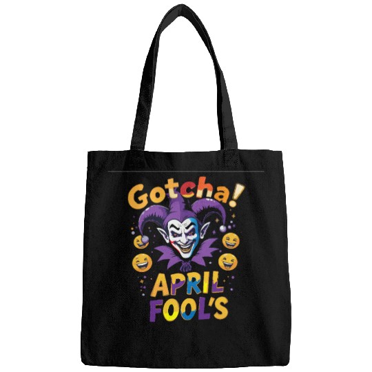 "Gotcha! April Fool’s – Funny Jester & Prank Bags