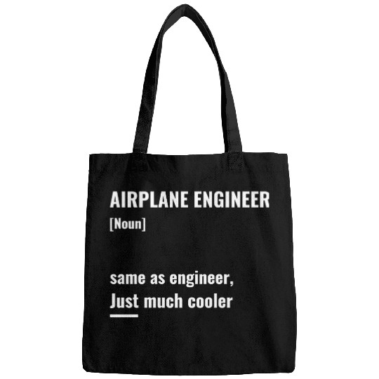 Airplane engineer much cooler Bags