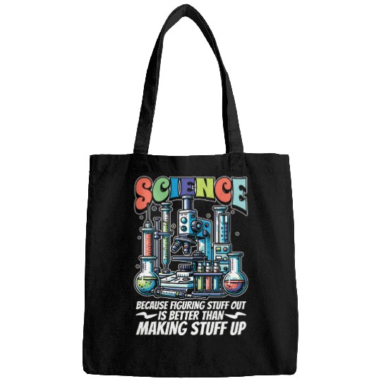 STEM Teacher Science Because Figuring Technology Bags