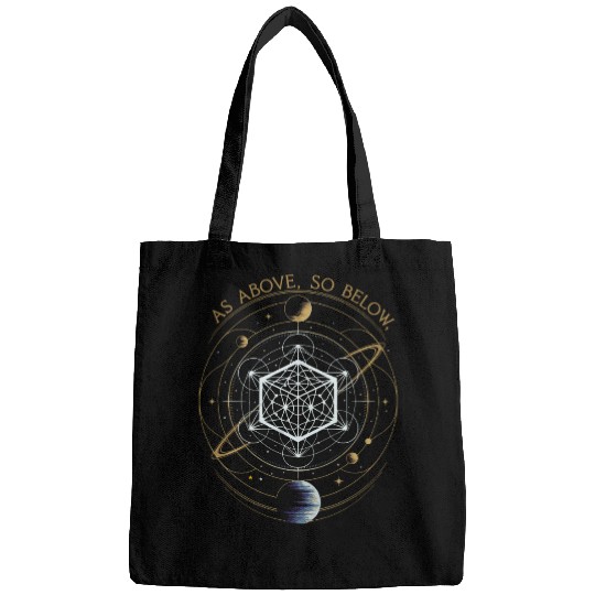 As Above, So Below - Sacred Geometry Bags
