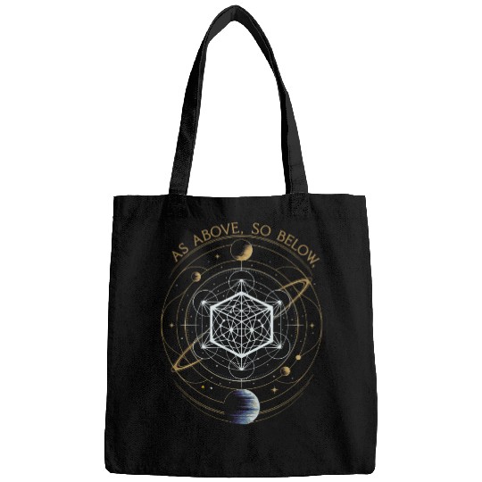 As Above, So Below - Sacred Geometry Bags