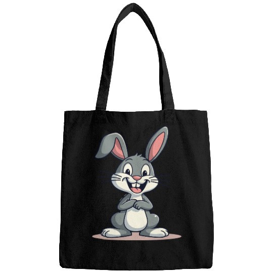 Funny Easter Bunny Cute Bunny Easter Bags