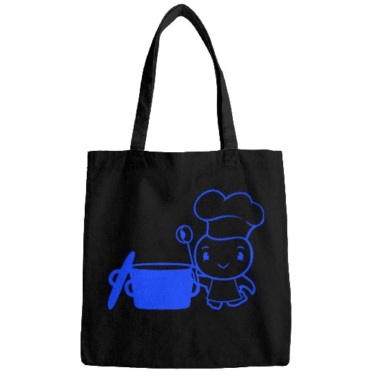 Bird Chef Cooking Pot Duck Delicious Hunger Food Bags