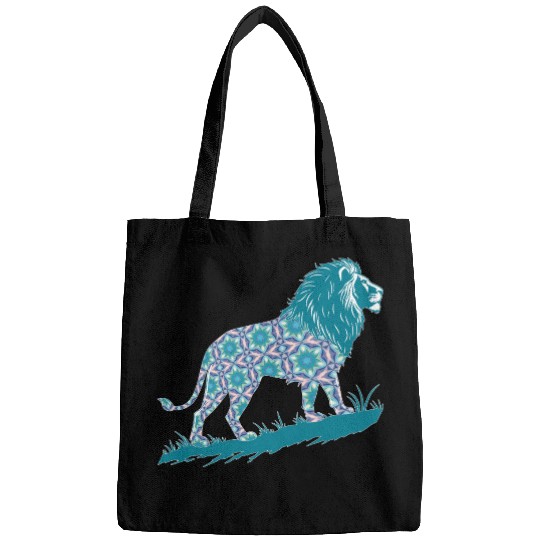 Star of David Pattern 8 Lion of Judah Bags