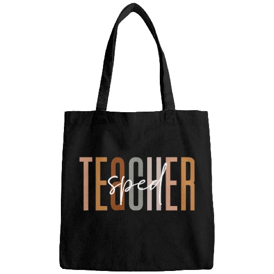 Sped Teacher Squad Crew Funny Special Education Bags