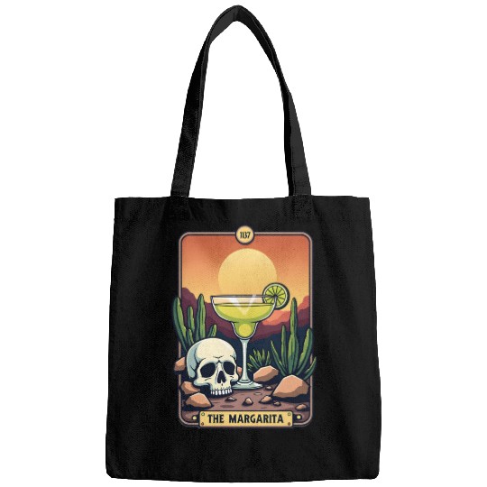 Mexican Cinco De Mayo The Margarita Tarot Card Bags