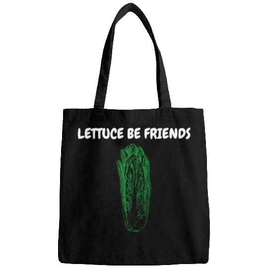 "Lettuce Be Friends" Funny Quote | Gardening Gift Bags