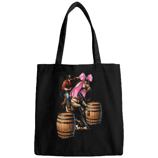 Coquette Bow Barrel Racer Barrel Racing Rodeo Mom Bags