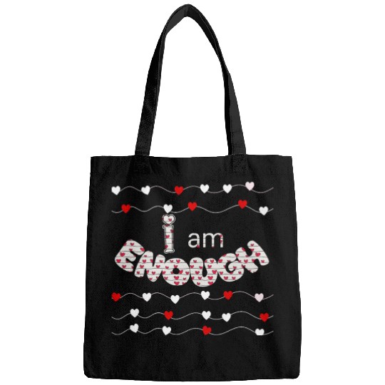 I Am Enough - Faith & Love Design | Psalm 139:14 Bags