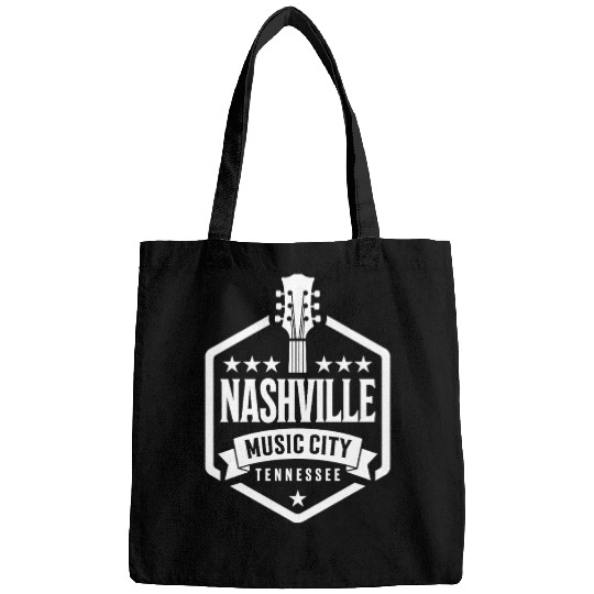 Nashville Music City Guitar Tennessee Bags