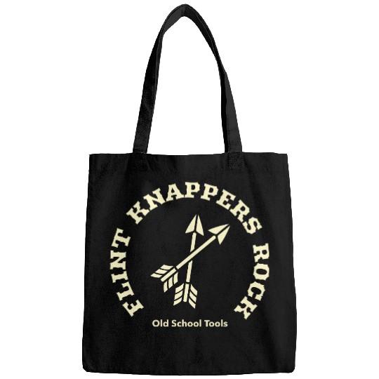 Flint Knappers Rock Old School Tools Knapping Bags