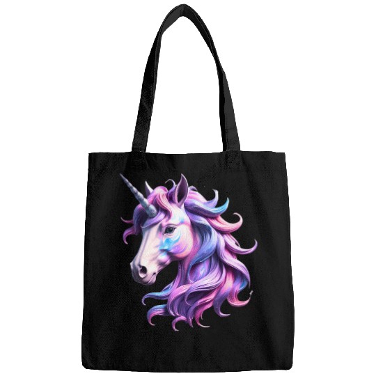 Magical Rainbow Unicorn Illustration Bags