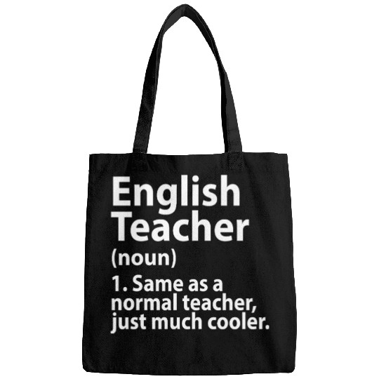 English teacher definition Bags