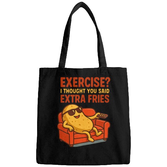 Funny Couch Potato Quote for Weekend Relaxation Lo Bags