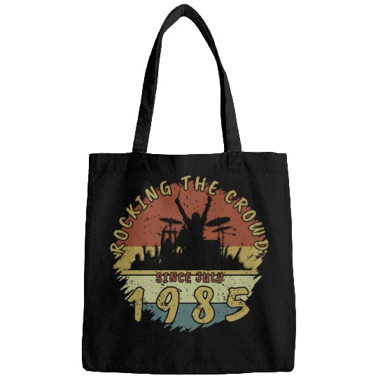 40th Birthday Rocking the crowd DRM 07/1985 Bags