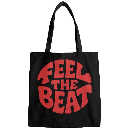 Feel the beat circle Bags