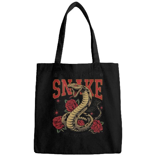 Snake Year of the Snake 2025 Tattoo Design Bags